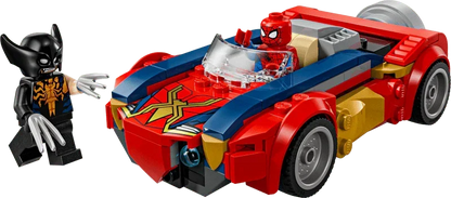 LEGO® 76336 Marvel Spider-Man Car vs. Venomized Wolverine | 134 Pieces | Ages 7+