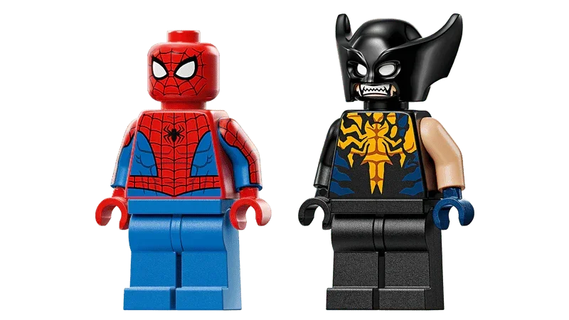 LEGO® 76336 Marvel Spider-Man Car vs. Venomized Wolverine | 134 Pieces | Ages 7+