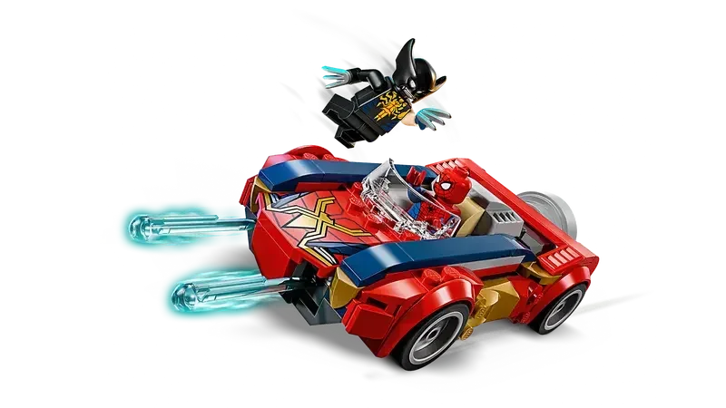LEGO® 76336 Marvel Spider-Man Car vs. Venomized Wolverine | 134 Pieces | Ages 7+