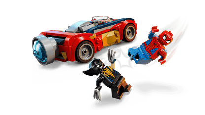 LEGO® 76336 Marvel Spider-Man Car vs. Venomized Wolverine | 134 Pieces | Ages 7+