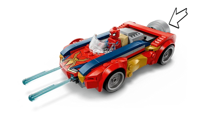 LEGO® 76336 Marvel Spider-Man Car vs. Venomized Wolverine | 134 Pieces | Ages 7+