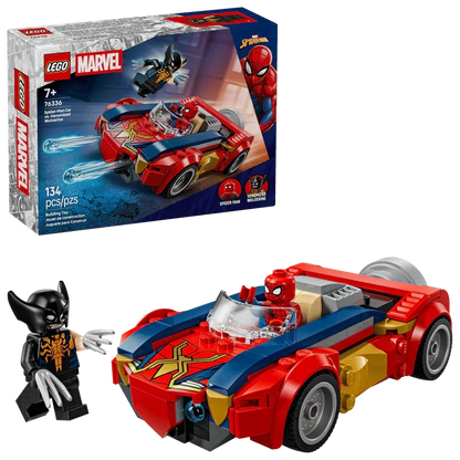 LEGO® 76336 Marvel Spider-Man Car vs. Venomized Wolverine | 134 Pieces | Ages 7+