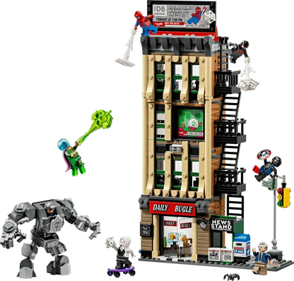 LEGO® 76342 Marvel Spider-Man vs. Mysterio: The Daily Bugle | 781 Pieces | Ages 10+