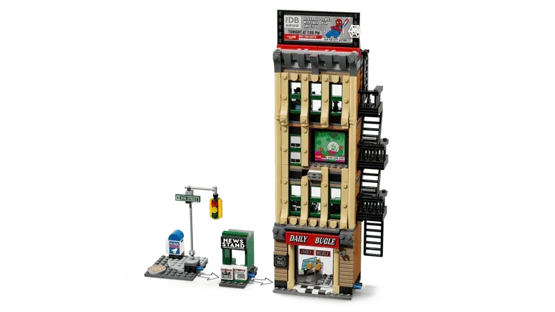 LEGO® 76342 Marvel Spider-Man vs. Mysterio: The Daily Bugle | 781 Pieces | Ages 10+