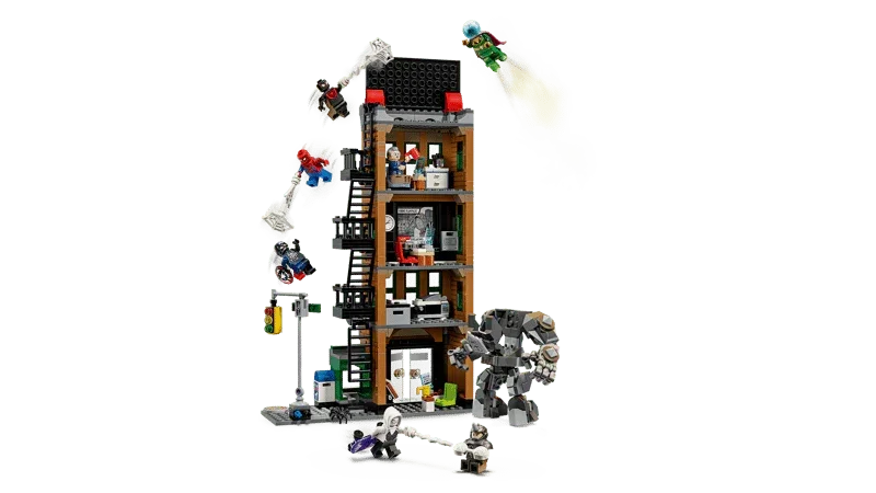 LEGO® 76342 Marvel Spider-Man vs. Mysterio: The Daily Bugle | 781 Pieces | Ages 10+