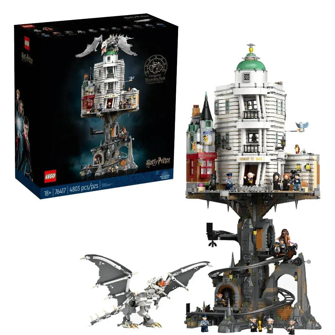 Lego Harry Potter 76417 Gringotts Wizard Bench - Collector's Edition (4803 Pieces) Age 18+ - Jaiman Toys