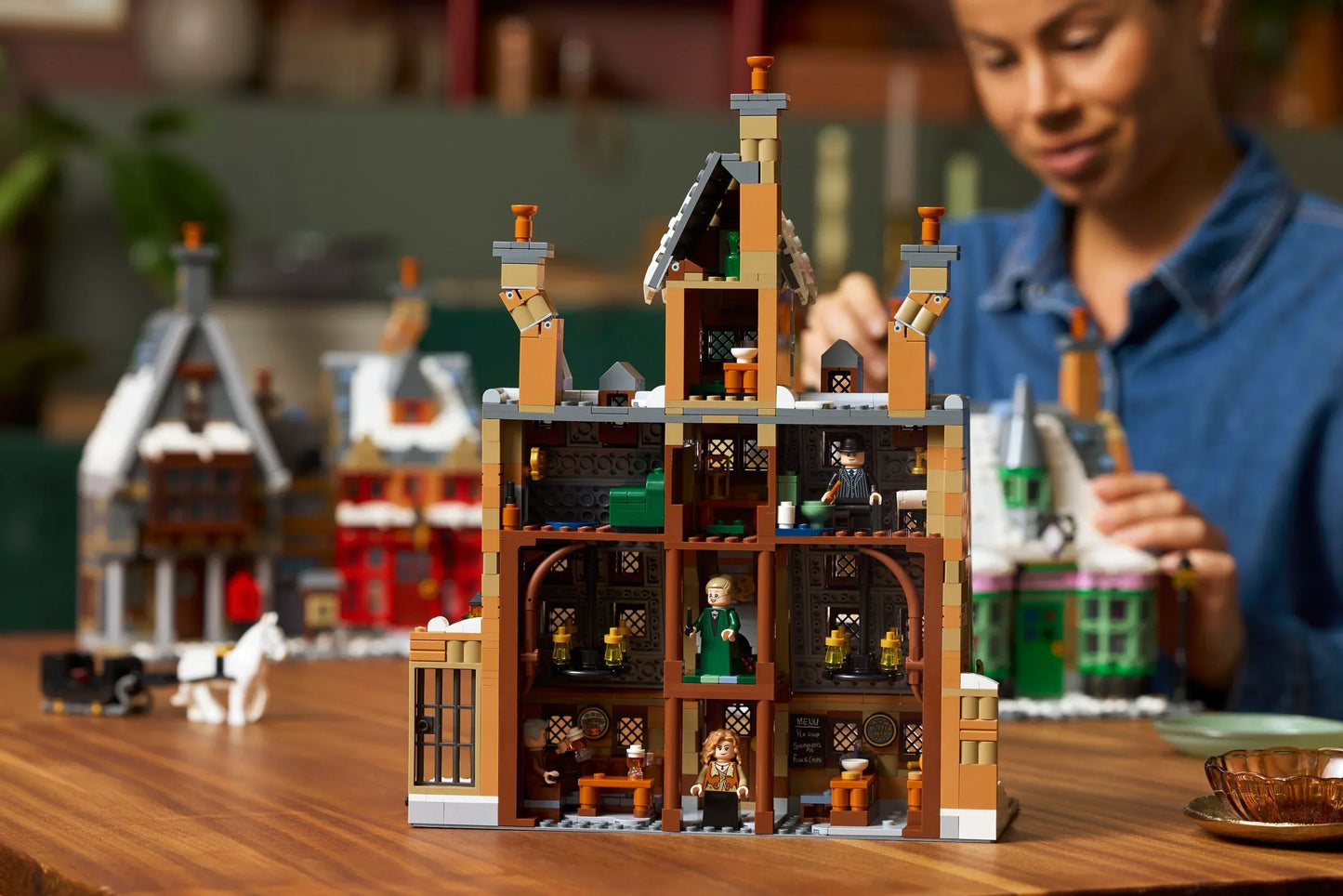 LEGO 76457 Harry Potter™ Hogsmeade™ Village – Collectors' Edition Building Kit (3228 Pieces)