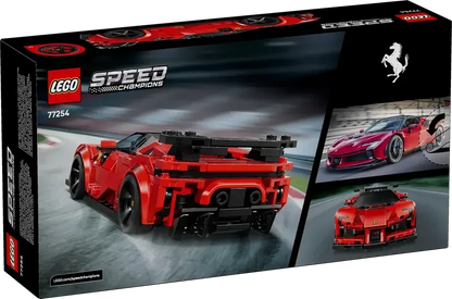 LEGO® 77254 Speed Champions Ferrari SF90 XX Stradale Sports Car | 339 Pieces | Ages 9+