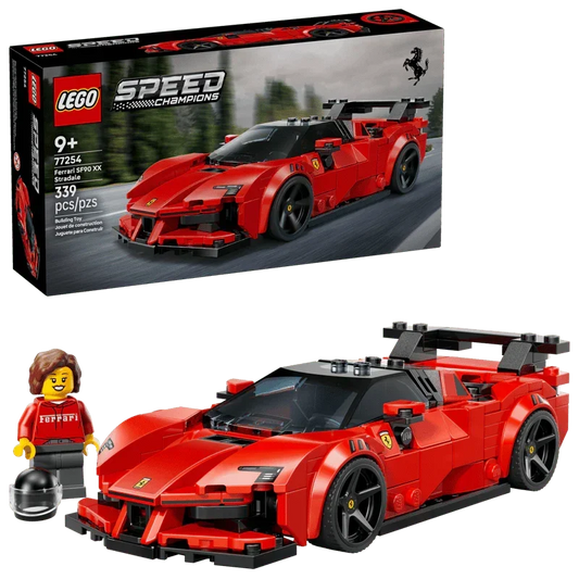 LEGO® 77254 Speed Champions Ferrari SF90 XX Stradale Sports Car | 339 Pieces | Ages 9+
