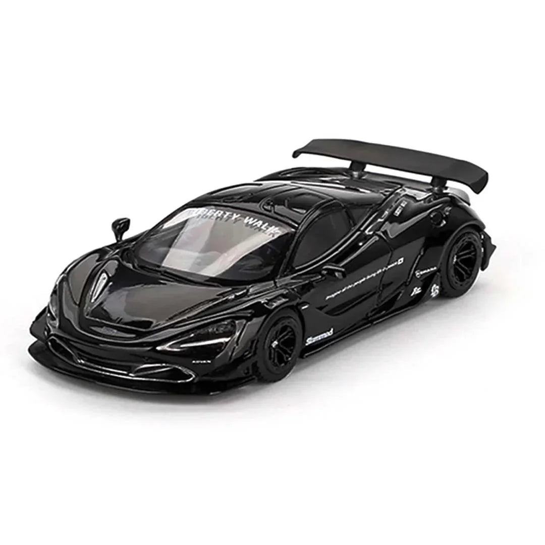 Mini GT 1/64 McLaren 720S LB Works Black LHD Diecast Scale Model Car - Jaiman Toys