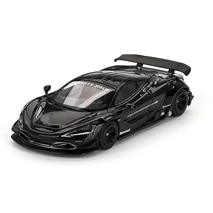 Mini GT 1/64 McLaren 720S LB Works Black LHD Diecast Scale Model Car - Jaiman Toys