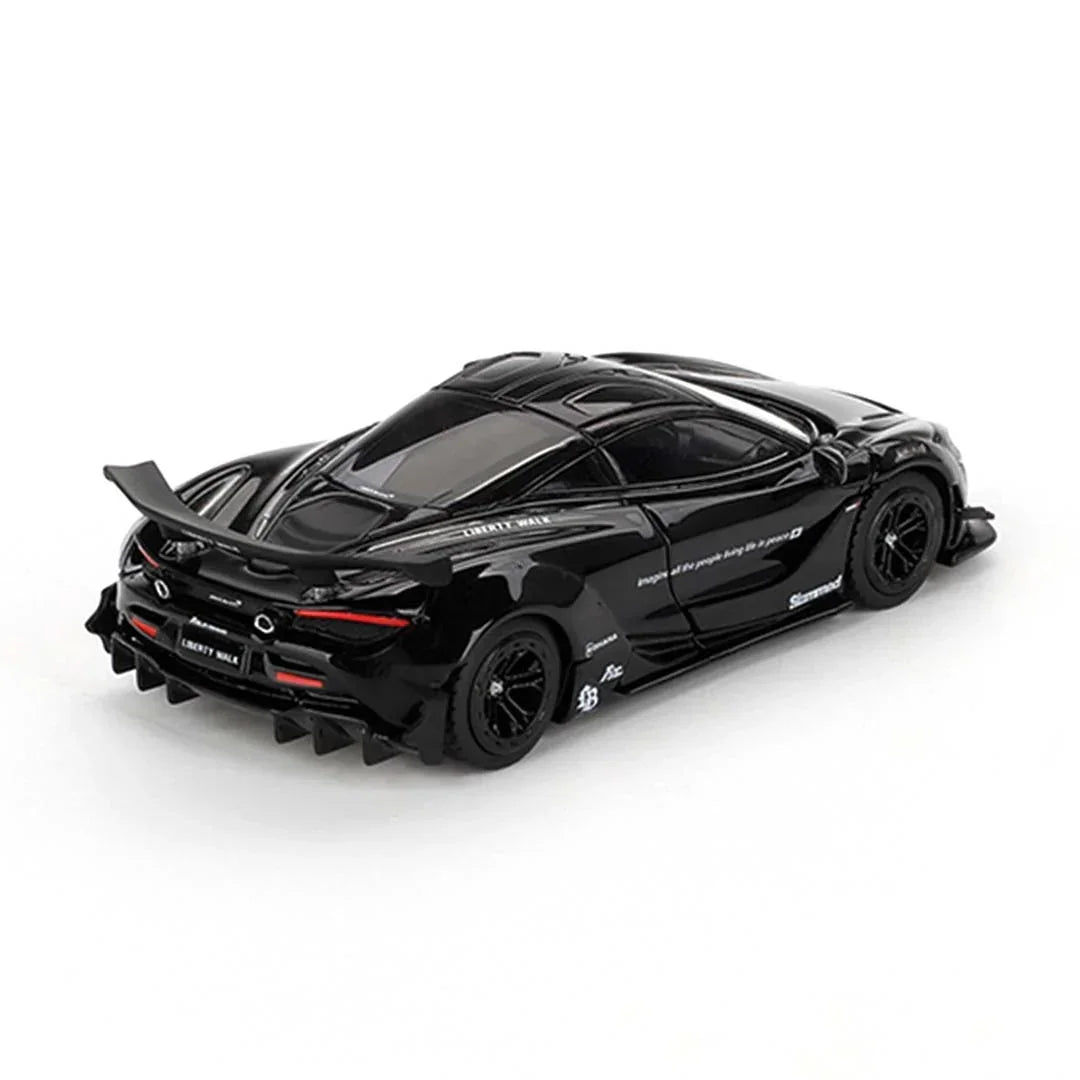 Mini GT 1/64 McLaren 720S LB Works Black LHD Diecast Scale Model Car - Jaiman Toys
