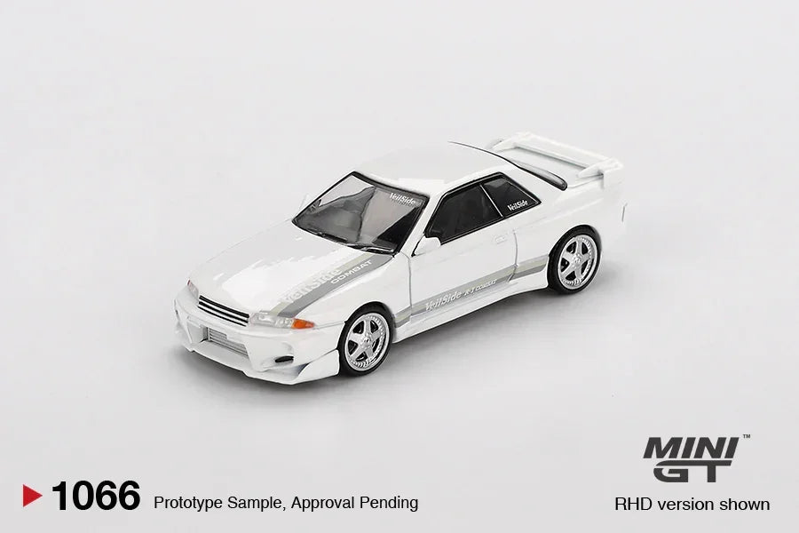 Mini GT 1:64 Racing Duo – Blister McLaren 720S GT3 Evo Pfaff Motorsports 2024 IMSA Laguna Seca & Nissan Skyline GT-R R32 VeilSide Combat C-I White RHD  Diecast Models