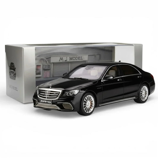 MJ Model 1:64 Mercedes-Benz S65 AMG W222 Diecast Car Model | Luxury AMG S-Class Collectible