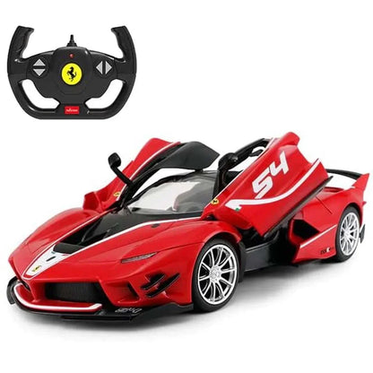 RASTAR 1:14 Scale Ferrari FXX-K Evo Remote Control Car – Officially Licensed RC Supercar with Full-Function Control, LED Lights & High-Speed Performance Racing (Electric Hobby Toy) - Jaiman Toys