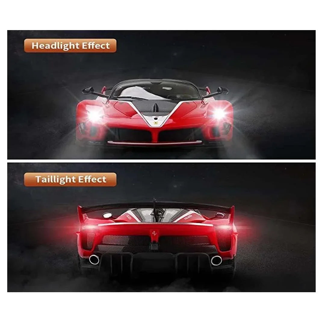 RASTAR 1:14 Scale Ferrari FXX-K Evo Remote Control Car – Officially Licensed RC Supercar with Full-Function Control, LED Lights & High-Speed Performance Racing (Electric Hobby Toy) - Jaiman Toys