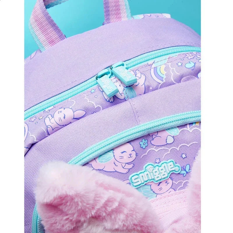 Smiggle School Bag : Rabbit Colorful & Stylish 14 Inch Backpack for Kids - Jaiman Toys