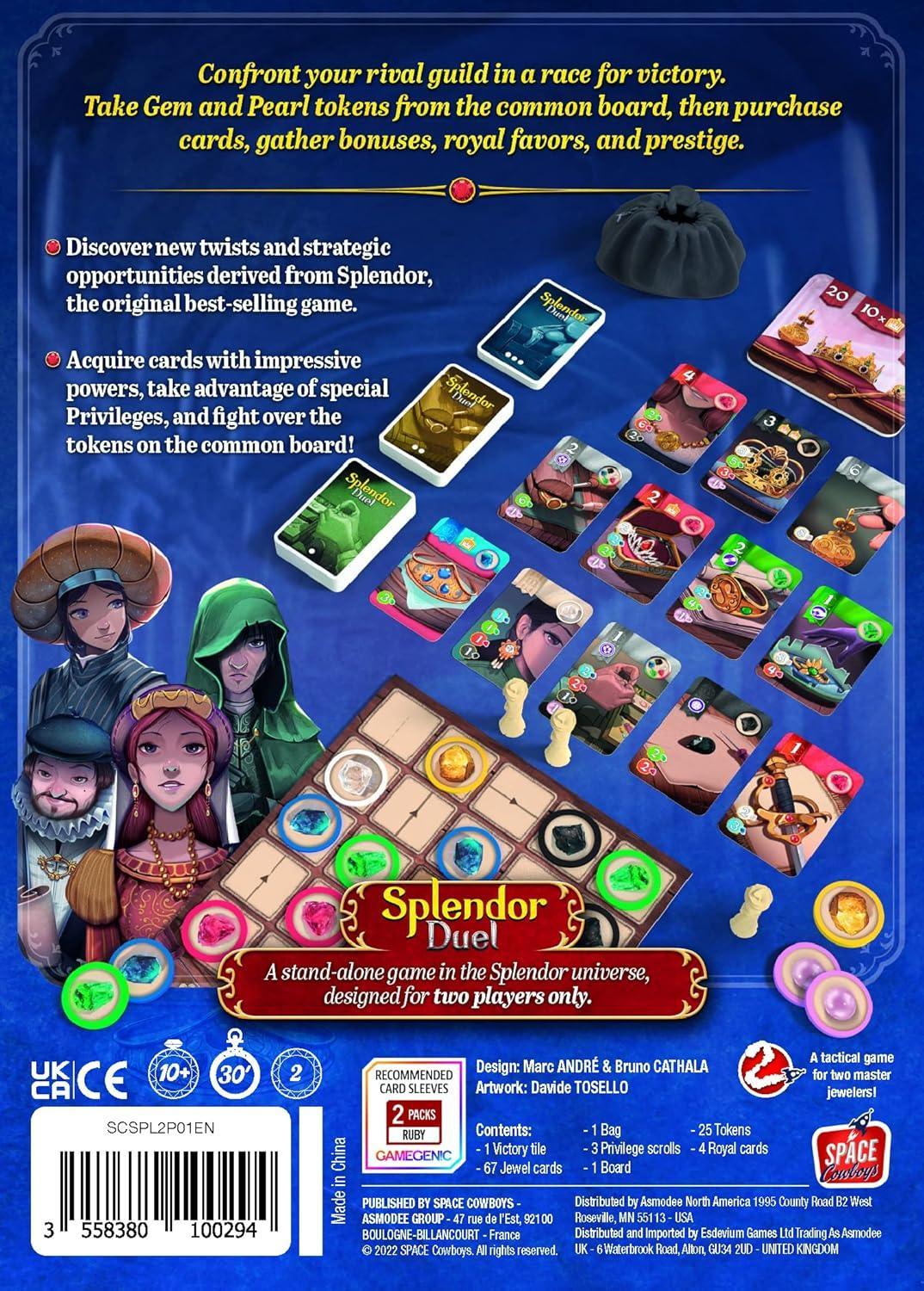 Splendor Duel Board Game - Jaiman Toys