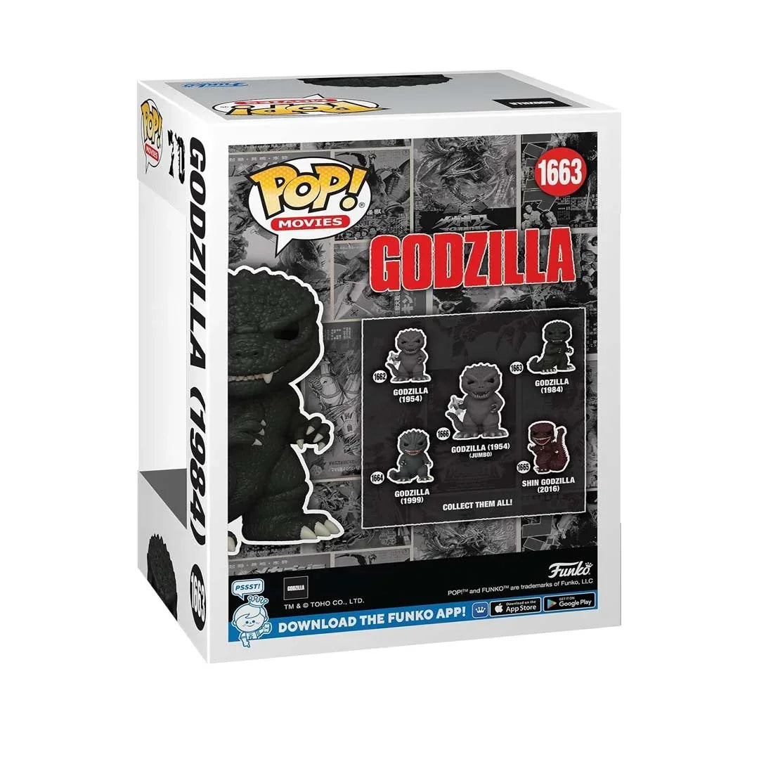 Funko Pop! Collectible Action Figure Movies: Godzilla (1984) #1663 - Jaiman Toys
