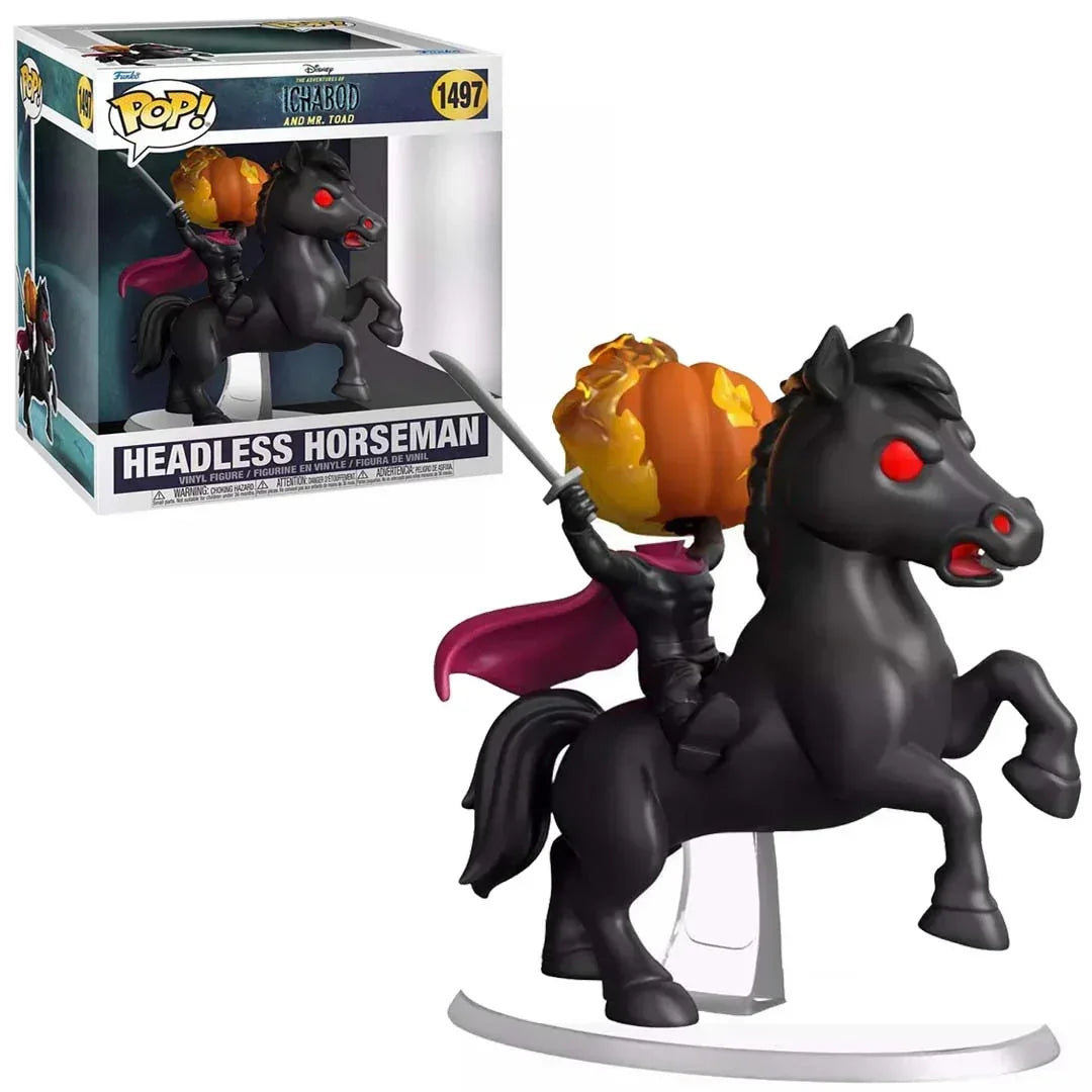 Funko Pop! Collectible Action Figure Rides: The Adventures Of Ichabod And Mr. Toad, Headless Horseman #1497 - Jaiman Toys