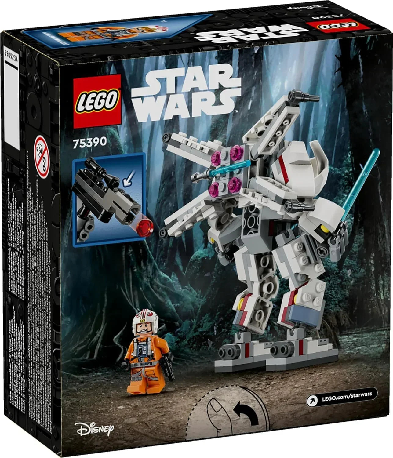 LEGO 75390 Star Wars Luke Skywalkers XWing Mech - Jaiman Toys