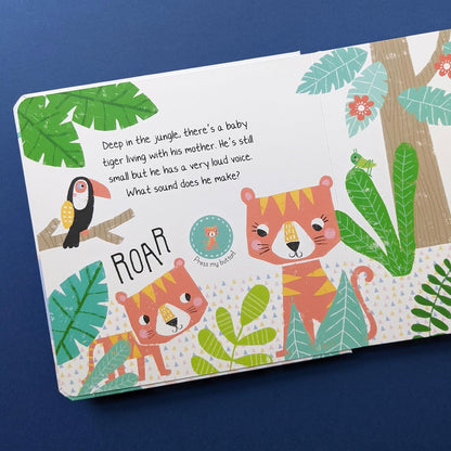 North Parade Squawk, Squawk in the Noisy Jungle | Interactive Animal Sound Book for Kids