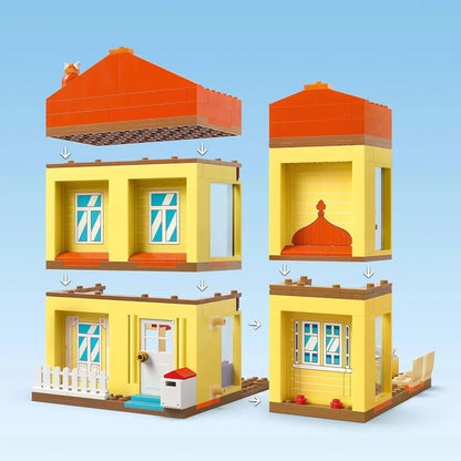 LEGO Bluey Family House Playset 11203 – Preschool Building Kit for Kids 4+