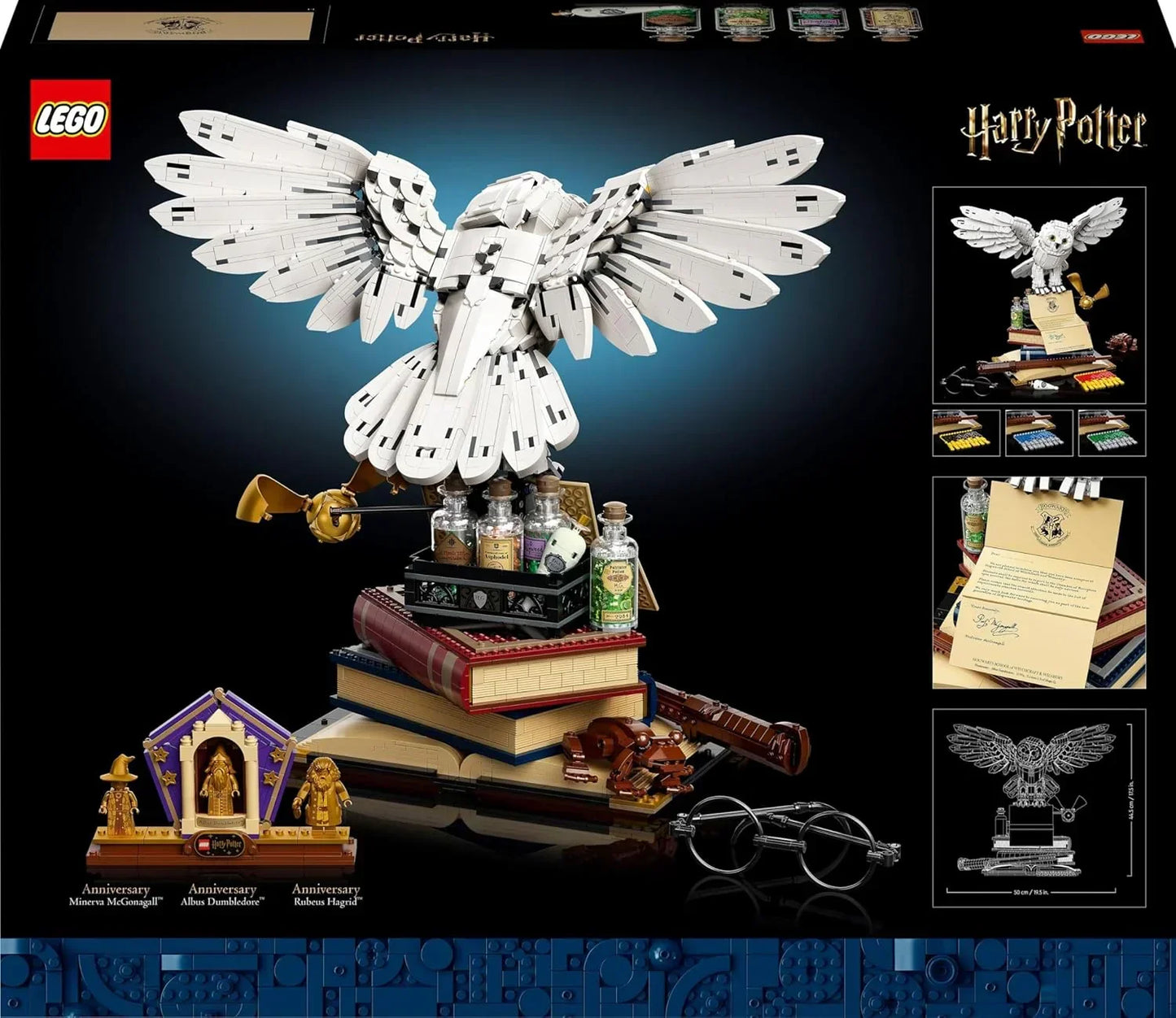LEGO 76391 Harry Potter Hogwarts Icons - Collectors' Edition (3,010 Pieces)