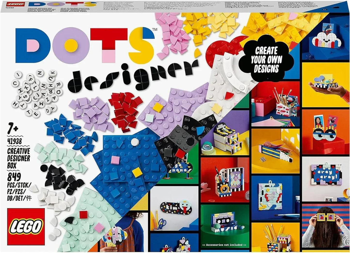 LEGO 41938 DOTS Creative Designer BoxDIY Craft Decoration Kit - Jaiman Toys