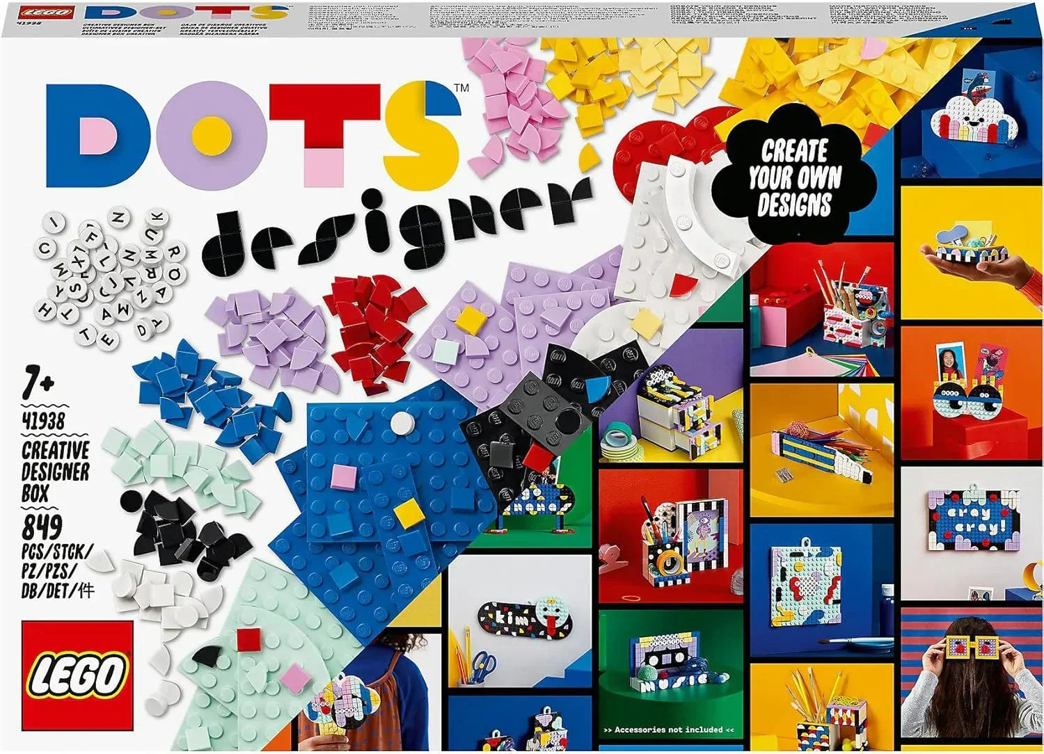 LEGO 41938 DOTS Creative Designer BoxDIY Craft Decoration Kit - Jaiman Toys