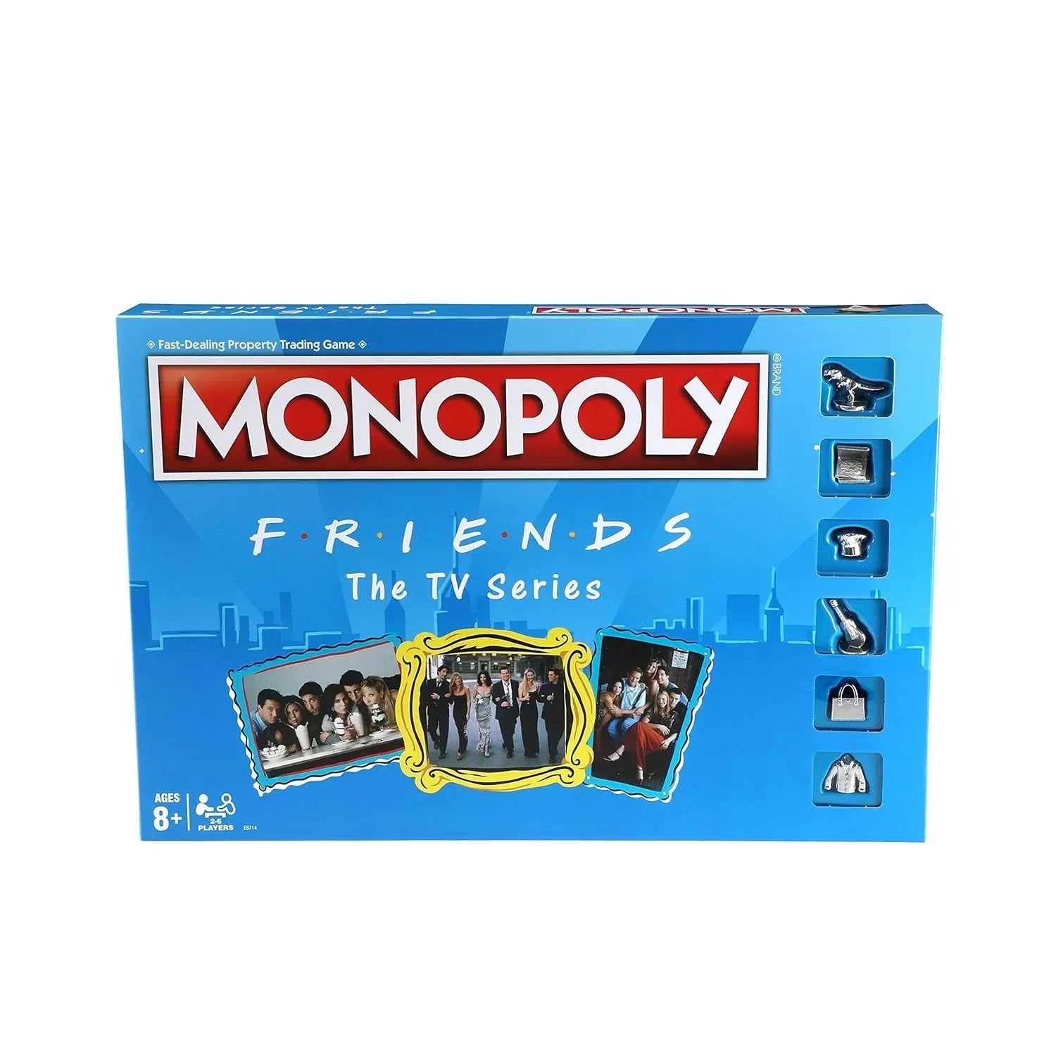 Monopoly: Friends the TV Series Edition Board Game for Ages 8 and Up; Game for Friends Fans - Jaiman Toys