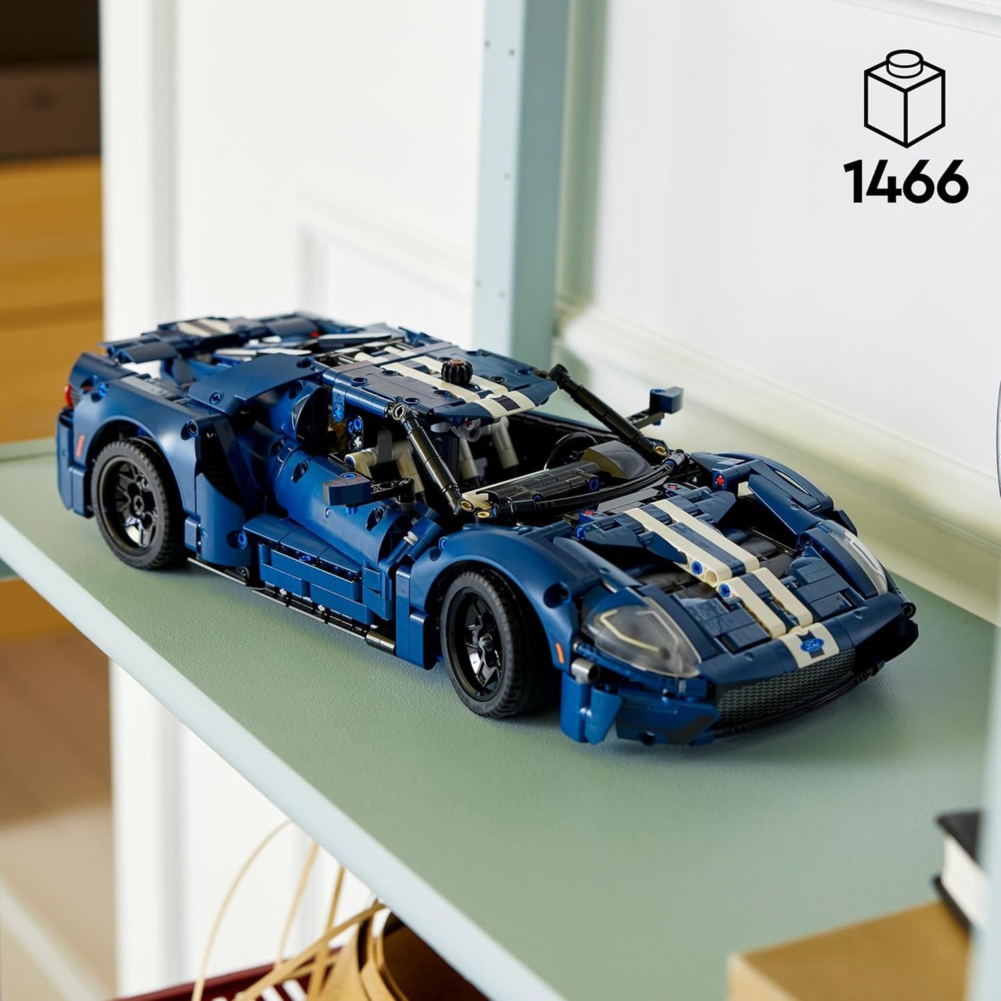 LEGO Technic 2022 Ford GT 42154 Building Kit for Adults (1,466 Pieces)