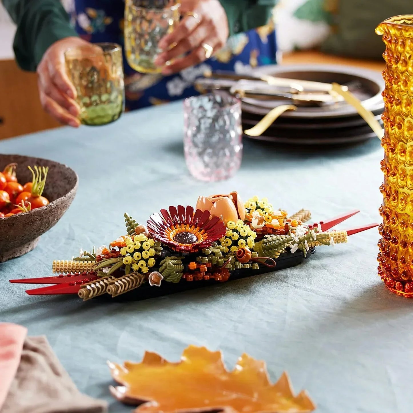 LEGO 10314 Icons Dried Flower Centrepiece Building Kit (812 Pieces)- Botanical Collection