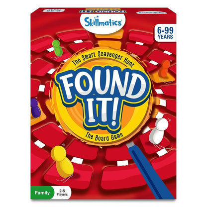 Skillmatics Board & Card Game - Found It, Scavenger Hunt for Kids, Adults, Families, Educational, Fun, Gifts for Ages 6, 7, 8, 9 and Up - Jaiman Toys