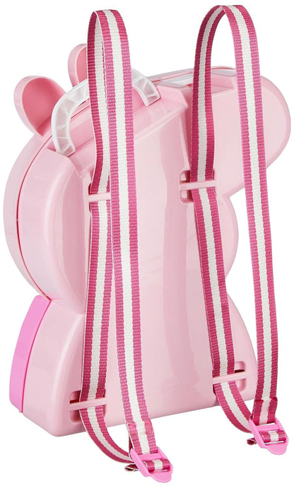 Peppa Pig Beauty Set Pretend Makeup Kit for Kids | Portable Vanity Play Set with Mirror, Hair Dryer & Beauty Accessories | Carry Case Toy | Ages 3+