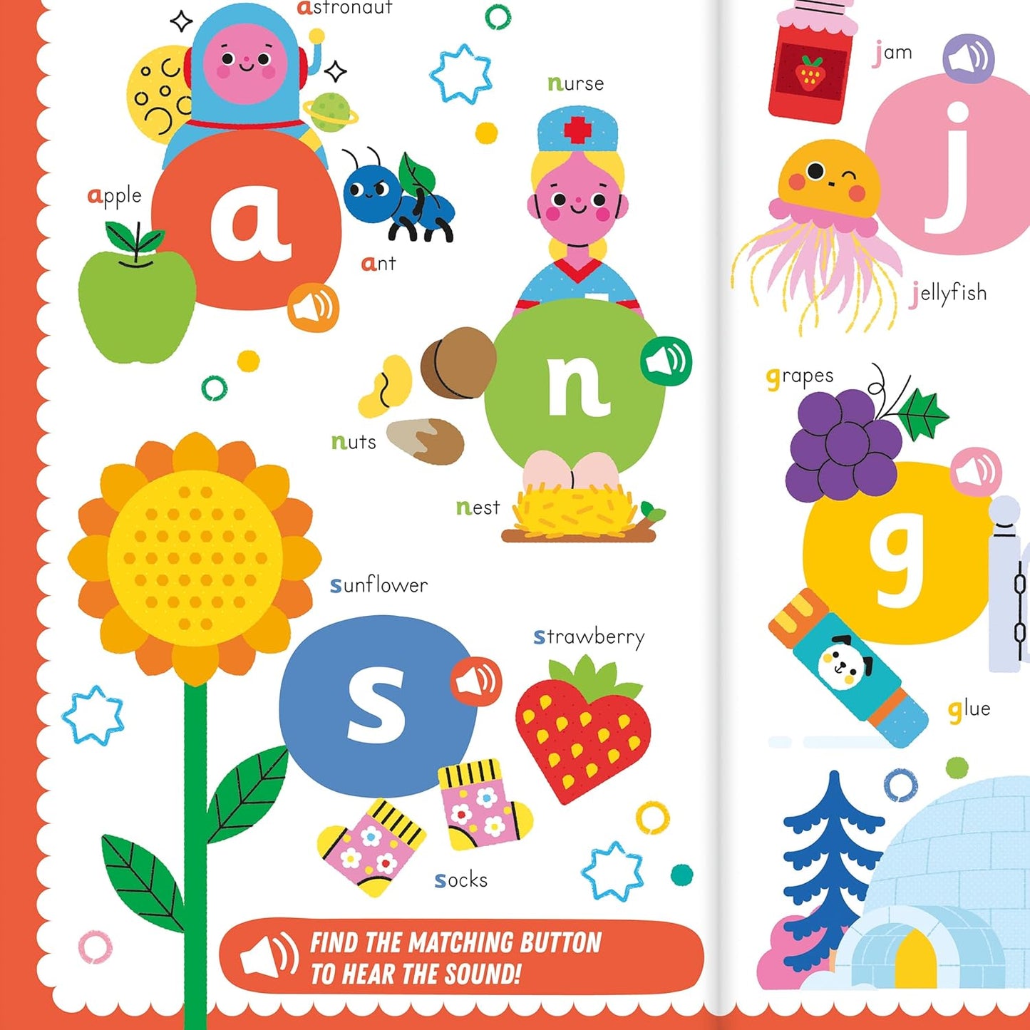 North Parade My First Phonics Sound Book | Bright Books Educational Sound Book for Kids