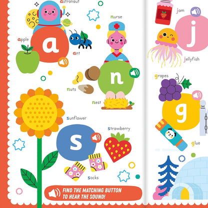 North Parade My First Phonics Sound Book | Bright Books Educational Sound Book for Kids