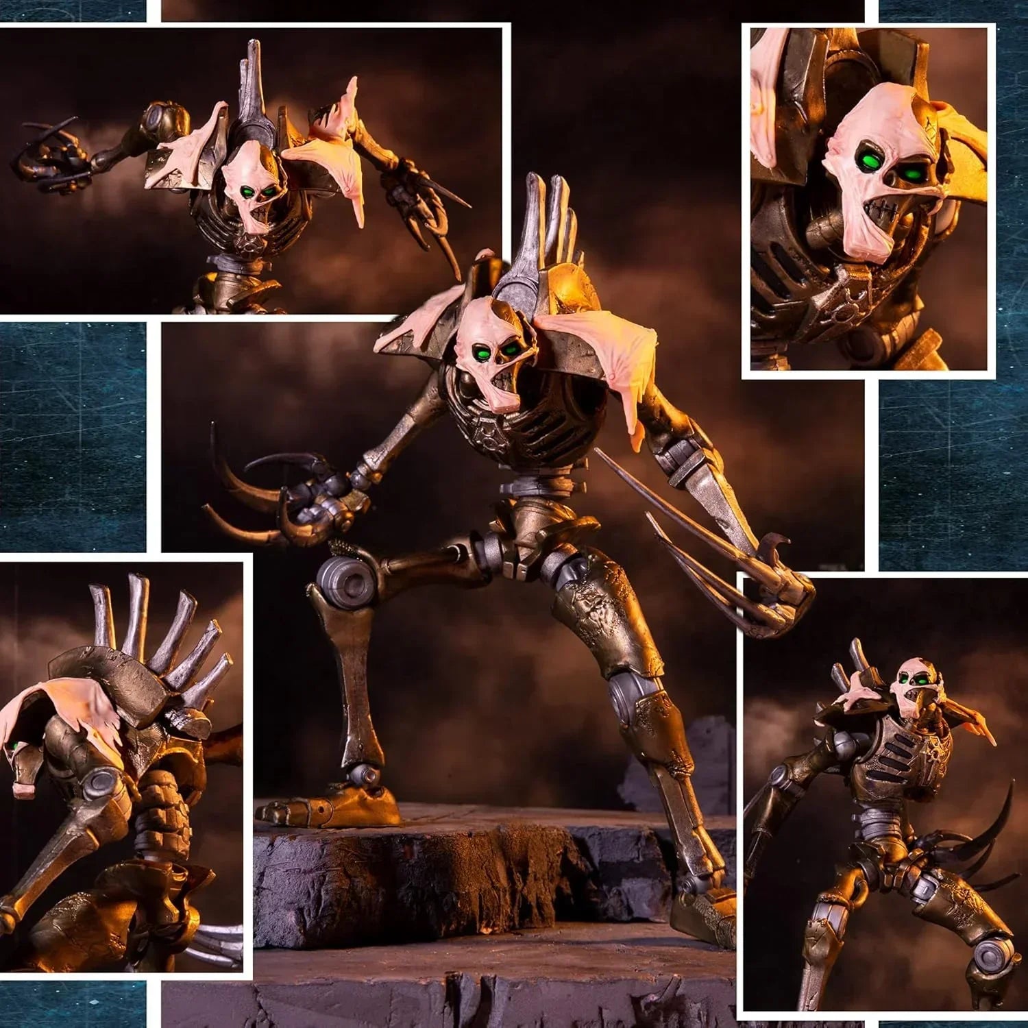 McFarlane Warhammer 40,000 Necron Flayed One Action Figure – 7 Inch Wave 3 Collectible (10919-1) - Jaiman Toys