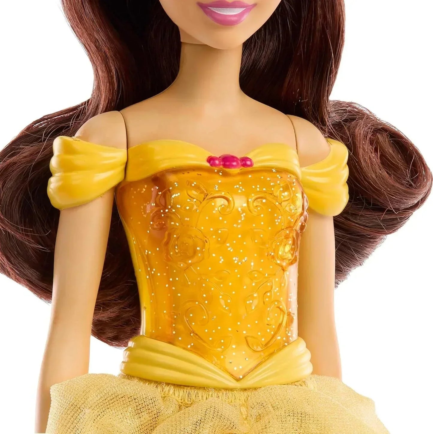 Mattel Disney Princess Dolls, Belle Posable Fashion Doll with Sparkling Clothing and Accessories, Disney Movie Toys - Jaiman Toys