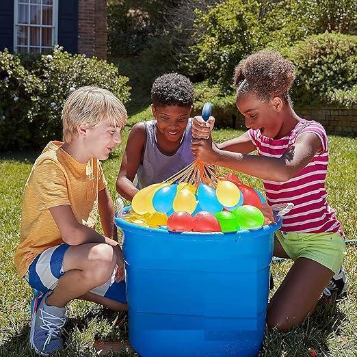 Happy Baby Water Balloons Holi for Kids Boys and Girls, Single Bunches Balloons (5 Pack) - Jaiman Toys