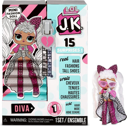 L*O*L. Surprise! O.M.G. Fashion Doll with More Surprises for Kids Age 3+ (J.K Dolls - Diva) - Jaiman Toys