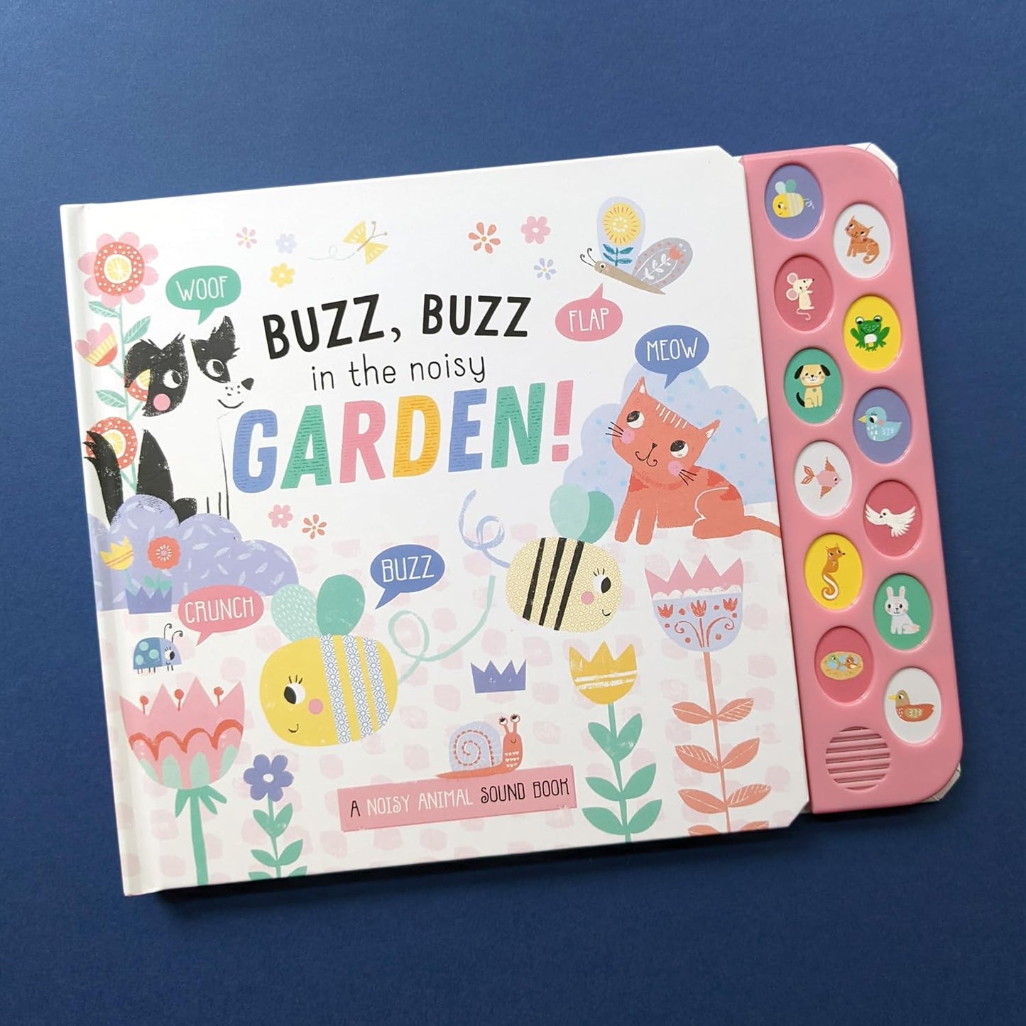 North Parade Buzz, Buzz in the Noisy Garden | Interactive Animal Sound Book for Kids