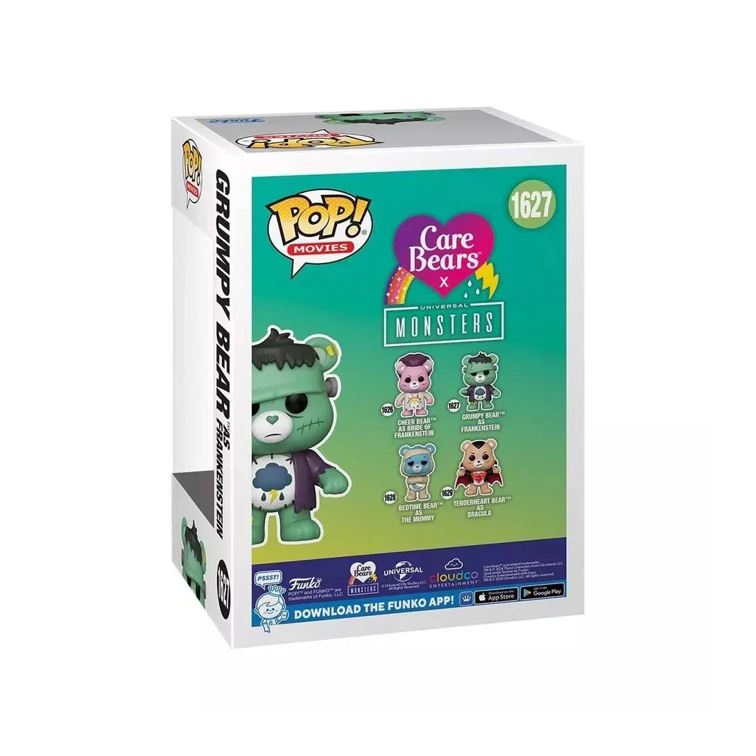 Funko Pop! Collectible Action Figure: Care Bears - Grumpy Bear as Frankenstein #1627 - Jaiman Toys