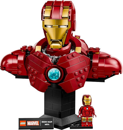 LEGO 76327 Marvel Iron Man MK4 Bust Building Set (436 Pieces)