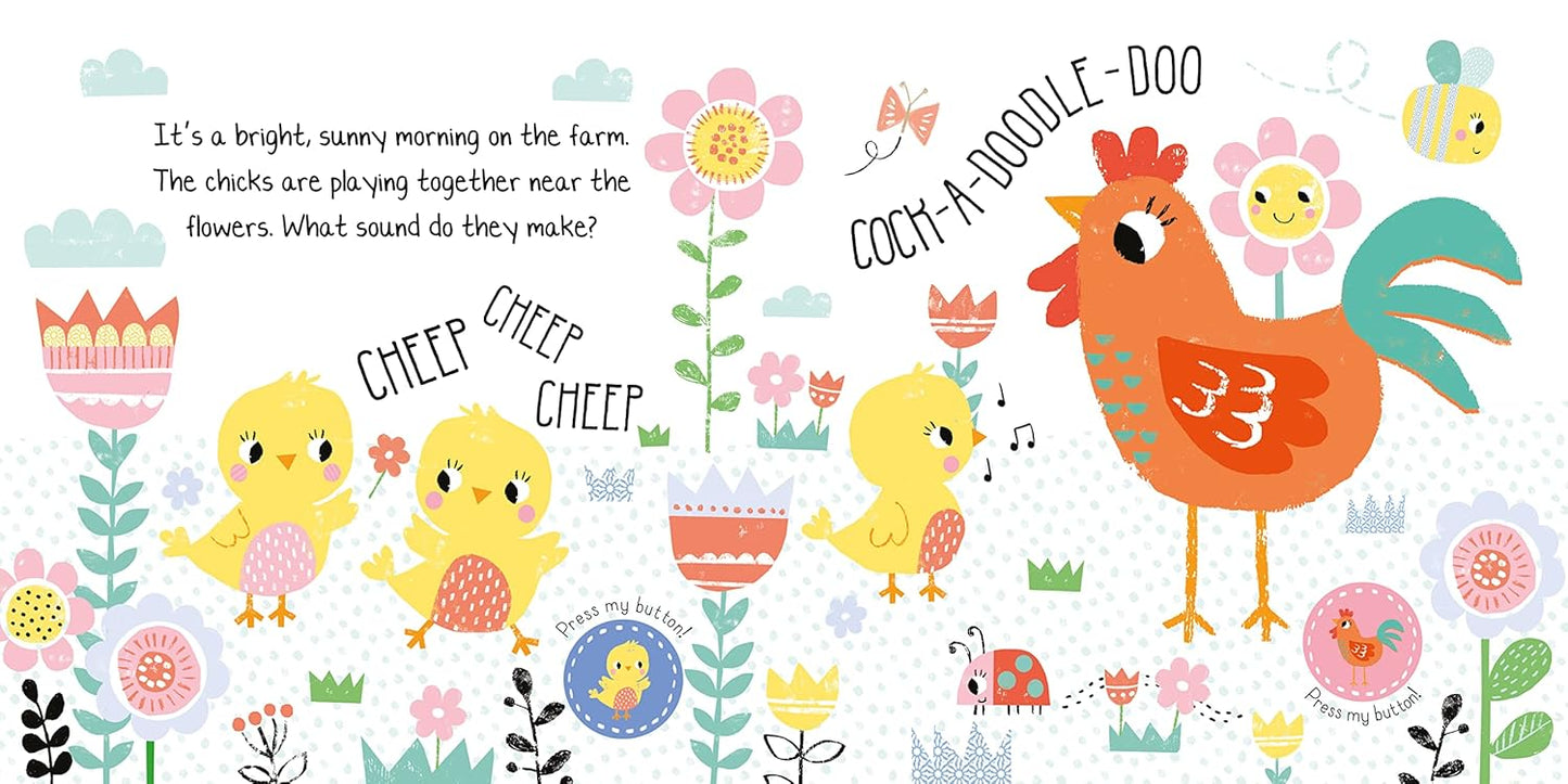 North Parade Cheep, Cheep on the Noisy Farm | Interactive Farm Animal Sound Book for Kids