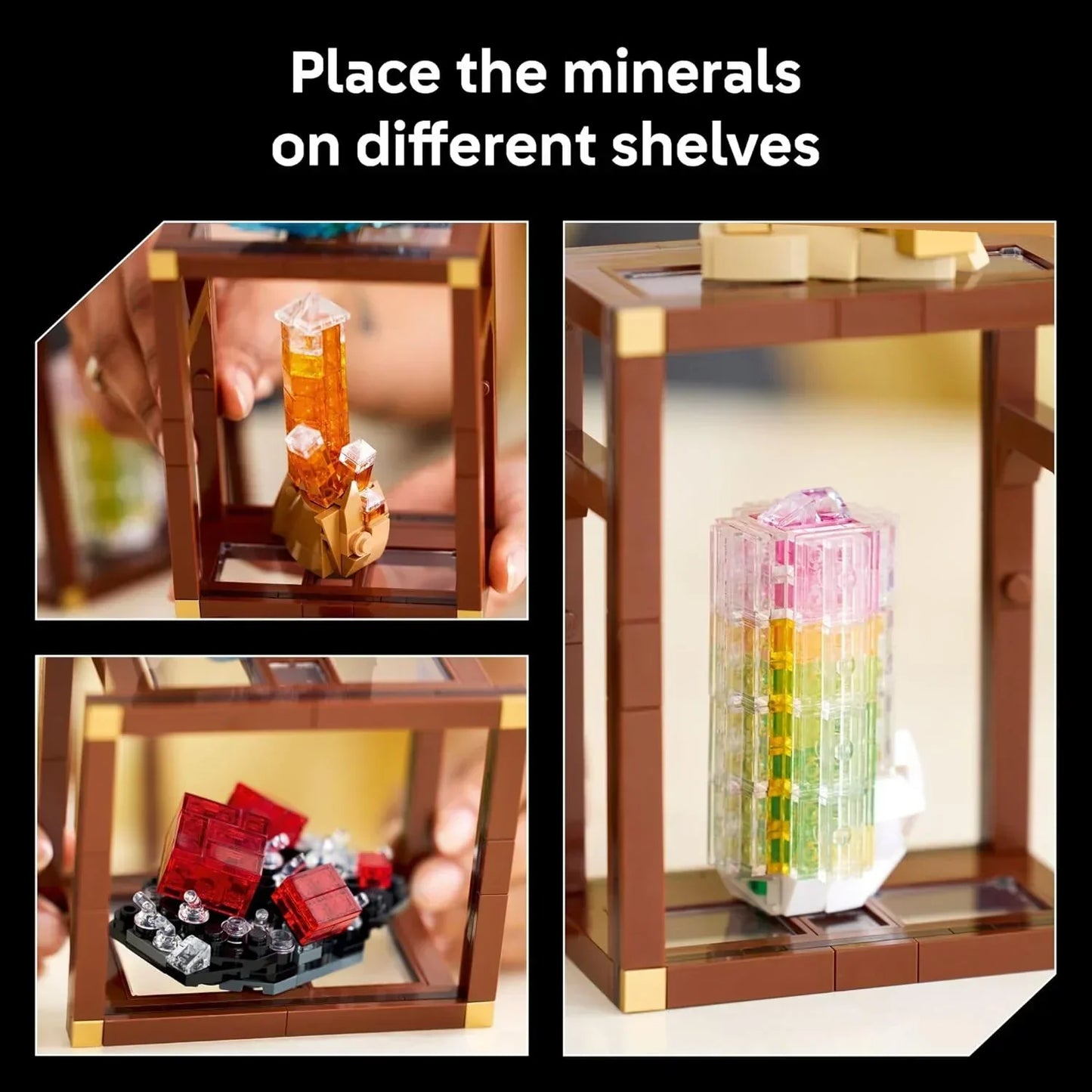 LEGO 21362 Ideas Mineral Collection Building Set for Adults, Ages 18+