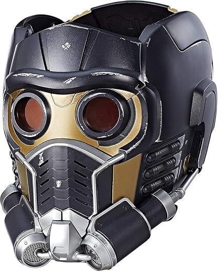 Hasbro Marvel Legends Star-Lord Electronic Helmet 1:1 Scale | Guardians of the Galaxy | Light & Sound