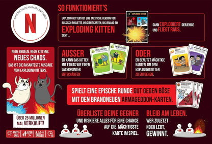 Exploding Kittens: Good vs. Evil Card Game | Party Strategy Game for Family & Friends