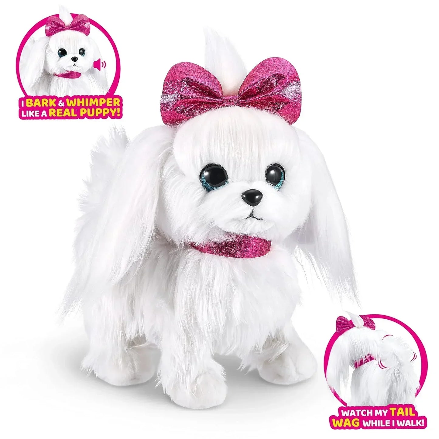 ZURU Pets Alive Lil' Paw Paw The Walking Puppy – Interactive Plush Toy - Jaiman Toys