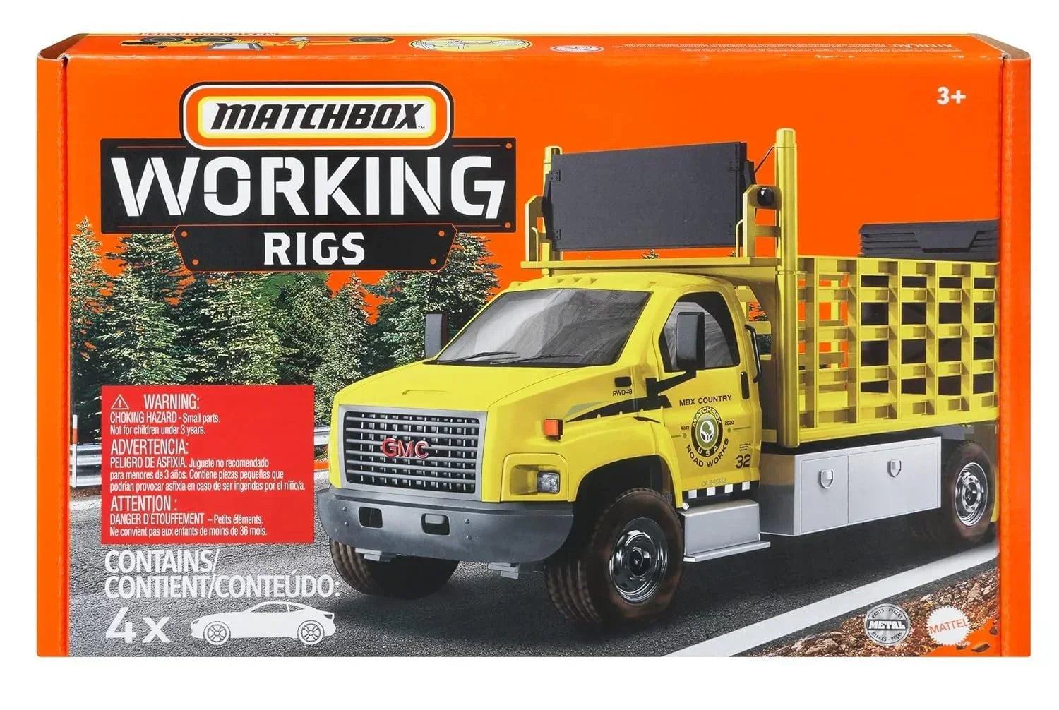 Mattel - Matchbox Real Working Rigs 4-Car Bundle - Jaiman Toys